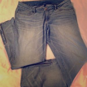 WHBM skimmer jeans